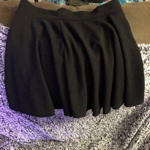 Skater black XL skirt